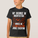 Search for architect kids tshirts Construction
