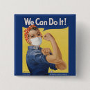 Search for rosie the riveter badges Vintage