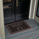 Search for open house doormats Real estate agent