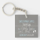 Search for boy announcement key rings New parents