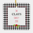 Search for black santa christmas tree decorations Holly