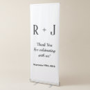 Search for monogram thank posters Elegant