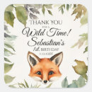 Search for red fox stickers Woodland
