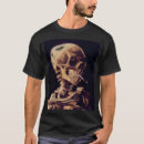 Search for van gogh skull tshirts Burning