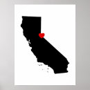 Search for state shape posters White