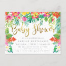 Search for hibiscus baby shower invitations Modern