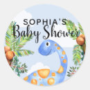 Search for baby shower dinosaur stickers Modern