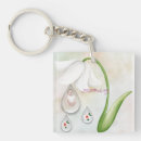 Search for teardrop key rings Flower