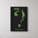 Search for batman canvas prints Riddler question mark