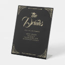 Search for black and gold wedding signs Vintage