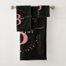 Search for girly bath towels Initial