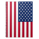Search for america notebooks Red white and blue