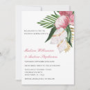 Search for paradise wedding invitations Elegant