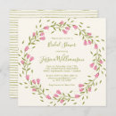Search for garden bridal shower invitations Modern