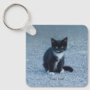 Search for tuxedo key rings Kitten