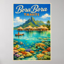 Search for bora bora travel posters Tahiti
