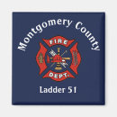 Search for fire department magnets Volunteer