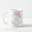 Search for fancy monogram mugs Pink