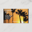 Search for palm tree business cards Silhouette