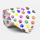 Search for pawprint pattern ties Pawprints