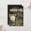 Search for rodeo wedding invitations Western