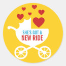 Search for baby carriage stickers Modern