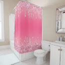 Search for sparkly shower curtains Dripping glitter