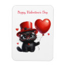 Search for valentines day magnets Kitten