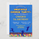 Search for parkour invitations Obstacle course