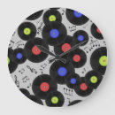 Search for music notes pattern clocks Abstract