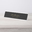 Search for business name plates Gold