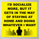 Search for introverted posters Antisocial