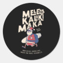 Search for funny hawaiian stickers Mele kalikimaka