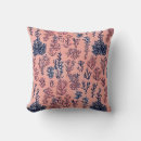 Search for coral and blue cushions Pattern
