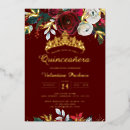 Search for holiday quinceanera invitations Festive