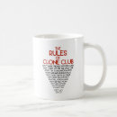 Search for orphan black mugs Black and white