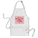 Search for lip print aprons Kiss the cook