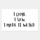 Search for weird stickers Odd