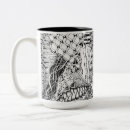 Search for line drawn mugs Black and white