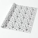 Search for black white polka dot wrapping paper Dalmatian