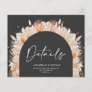 Search for boho wedding advice cards Pampas grass