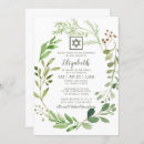 Search for green bar bat mitzvah invitations Modern