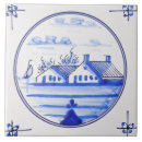 Search for dutch windmill tiles Vintage