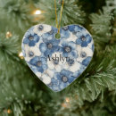 Search for denim christmas tree decorations Blue