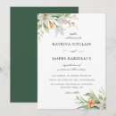 Search for orange lily wedding invitations Botanical