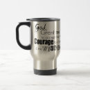 Search for serenity prayer travel mugs Courage