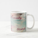 Search for peace and serenity mugs Beach