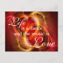 Search for dancing heart postcards Hearts