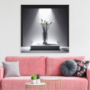 Search for white lily canvas prints Modern