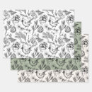 Search for pinecone wrapping paper Winter